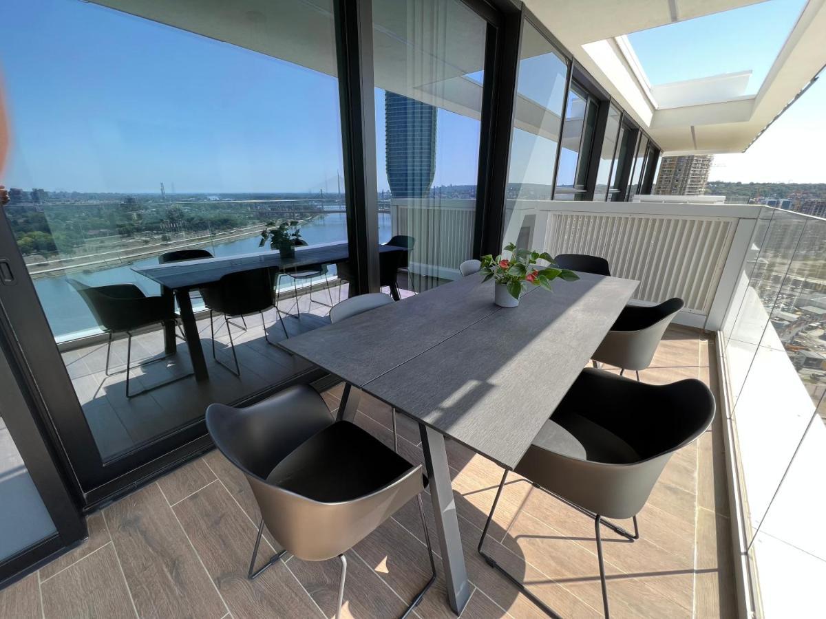 BW Terrace Top Floor Apartments With River View & Self Check-In Belgrad Exterior foto